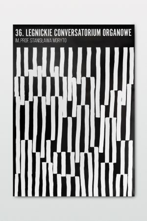 Plakat na Legnickie Conversatorium Organowe