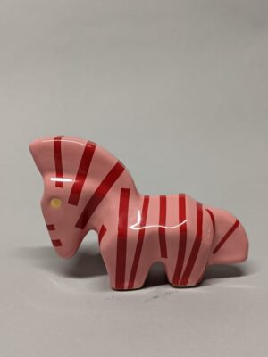 Micro zebra różowo-czerwona