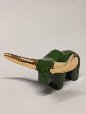 Micro krowa Ankole-Watussi zielona